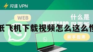 纸飞机下载视频怎么这么慢